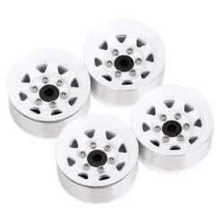 INJORA 4PCS Metal 1.55" Beadlock Wheel Rim For 1/10 RC Crawler Car Axial 90069 D90 TF2 Tamiya CC01 LC70 MST JIMNY -Remote Control Car Shop S212966688c254626a5d4f30411c6316dV