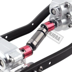 INJORA 313mm 12.3" Wheelbase Prefixal Gearbox Metal Chassis Frame For 1/10 RC Crawler Car Axial SCX10 & SCX10 II 90046 -Remote Control Car Shop S23092e35f2a24467846f3919475b875d3