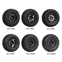 INJORA 4PCS 110*48MM 108*42MM RC Car Rubber Tires Wheel Rim Set For 1/10 Short Course Truck Slash VKAR 10SC HPI -Remote Control Car Shop S2465e5cbf52f40f19af577882e3b8c5cp