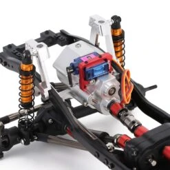 INJORA 313mm Wheelbase Metal Chassis Frame With Prefixal Single / 2-Speed Transmission For 1/10 RC Crawler Car Axial SCX10 90046 -Remote Control Car Shop S24f0578695ec4b3885027901c1aa6934q