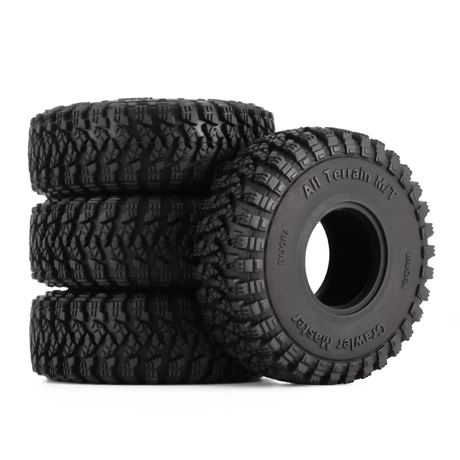 INJORA 1.0 Wheel Tires All Terrain 58*20mm Upgrade For 1/18 1/24 RC Crawler Car Axial SCX24 TRX4M AX24 (T1008) 5 INJORA 1.0 Wheel Tires All Terrain 58*20mm Upgrade For 1/18 1/24 RC Crawler Car Axial SCX24 TRX4M AX24 (T1008) - Image 5