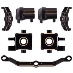 TRX4M Upgrades Brass Steering Link Knuckle Alex Diff Cover Caster Blocks For Traxxas TRX-4M 1/18 RC Crawler Defender -Remote Control Car Shop S27b29ffd2b454666a8cfe2a1598347545 466d92ff 1c05 48ef b08e afc75695f66c
