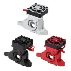 INJORA 1PCS Aluminum Alloy Motor Mount Heat Sink With Cooling Fan For 1/10 RC Crawler Car TRX-4 #8290 -Remote Control Car Shop S2b9c3cf953d44b55856ce8a219ec69160