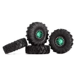 INJORA 1.0 Beadlock Wheel Rims Mud Terrain Tires Set For 1/24 RC Crawler Car Axial SCX24 FMS FCX24 Enduro24 AX24 (W1049-T1007) -Remote Control Car Shop S2d13d49bdb6b4366ba241666881e6631U