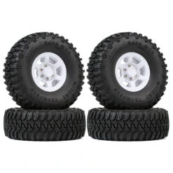 INJORA 4PCS 1.55 Beadlock Plastic Wheel Rim Tires For RC Crawler Car AX90069 Tamiya CC01 LC70 MST JIMNY 1/18 Aixal UTB18 Capra -Remote Control Car Shop S2d31a1b314be454ba969f24d8c82388fq