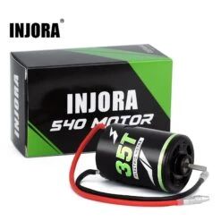 INJORA 20T 27T 35T 45T 540 Brushed Motor Waterproof For 1:10 RC Crawler Axial SCX10 AXI03007 90046 TRX4 Car Boat Parts