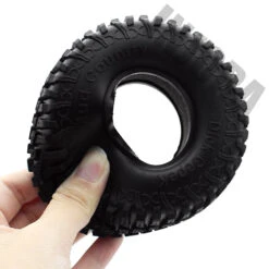 4PCS 100MM 1.9" Rubber Tyre / Wheel Tires For 1:10 RC Rock Crawler Axial SCX10 90046 90047 AXI03007 Tamiya CC01 D90 D110 TF2 -Remote Control Car Shop S339054b289bf4470a0eb91b15ebc278by