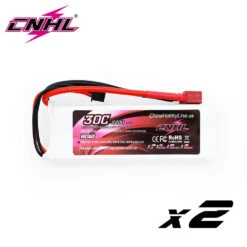 2pcs CNHL 2S 7.4V Lipo Battery 2200mAh 30C 40C 70C With T Deans XT60 Plug For FPV Quadcopter Drone Airplane Helicopter Car Hobby -Remote Control Car Shop S3412bb1521b2455193deda899d36af0b8