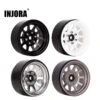 INJORA 116g/pcs Metal Alloy 1.9 Beadlock Wheel Rims For 1:10 RC Crawler Axial SCX10 AXI03007 90046 TRX4 Redcat GEN8 (W1909)