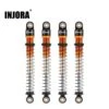 INJORA 51mm Aluminum Long Travel Threaded Double Barrel Shocks For 1/24 RC Crawler Axial AX24 SCX24 Upgrade