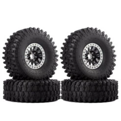 INJORA 4PCS Metal 1.9 Beadlock Wheel Rim Tires Set For 1/10 RC Crawler Car Axial SCX10 90046 TRX-4 Redcat GEN 8 -Remote Control Car Shop S40855e678d0a47f1a561ba57fbccf118l