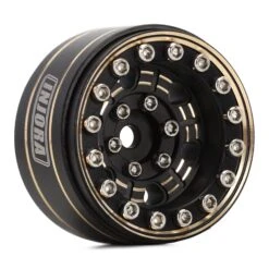 INJORA 47g Black Coating Brass 1.0" Beadlock Wheel Rims Negative Offset 3.15mm For 1/24 RC Crawler Car Axial SCX24 TRX4M (W1005) -Remote Control Car Shop S4293093269e047028670b8832af6582aD