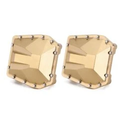 INJORA 2PCS Brass Axle Diff Cover Upgrade Parts For 1/6 RC Crawler Axial SCX6 Jeep JLU Wrangler Trail Honcho 4WD RTR -Remote Control Car Shop S43249833daee47238a1a97706147c518p
