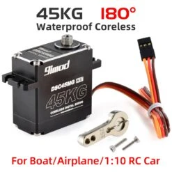 9imod Waterproof Brushless Servo 51KG 50KG 45KG 35KG 25KG 180 Degree Aluminium Digital Servo Metal Gear For Traxxas Scx10 RC Car Robot -Remote Control Car Shop S4424e9b5e4bd4dd49991f653ded1c2abU