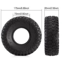 INJORA 2/4PCS 175*73mm 2.9" Terrain Wheel Tires For 1/6 RC Rock Crawler Car Axial SCX6 Jeep JLU Wrangler Trail Honcho 4WD RTR 14 INJORA 2/4PCS 175*73mm 2.9" Terrain Wheel Tires For 1/6 RC Rock Crawler Car Axial SCX6 Jeep JLU Wrangler Trail Honcho 4WD RTR -Remote Control Car Shop S464ca57f28374a7d9077fa59eed5a675S