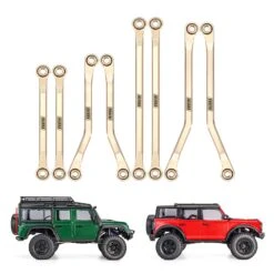 INJORA 42g Brass High Clearance Chassis Links Set For 1/18 RC Crawler TRX4M Upgrade Parts (4M-40) -Remote Control Car Shop S47a0f40bb47f41f28d8734445d0fdc4f8