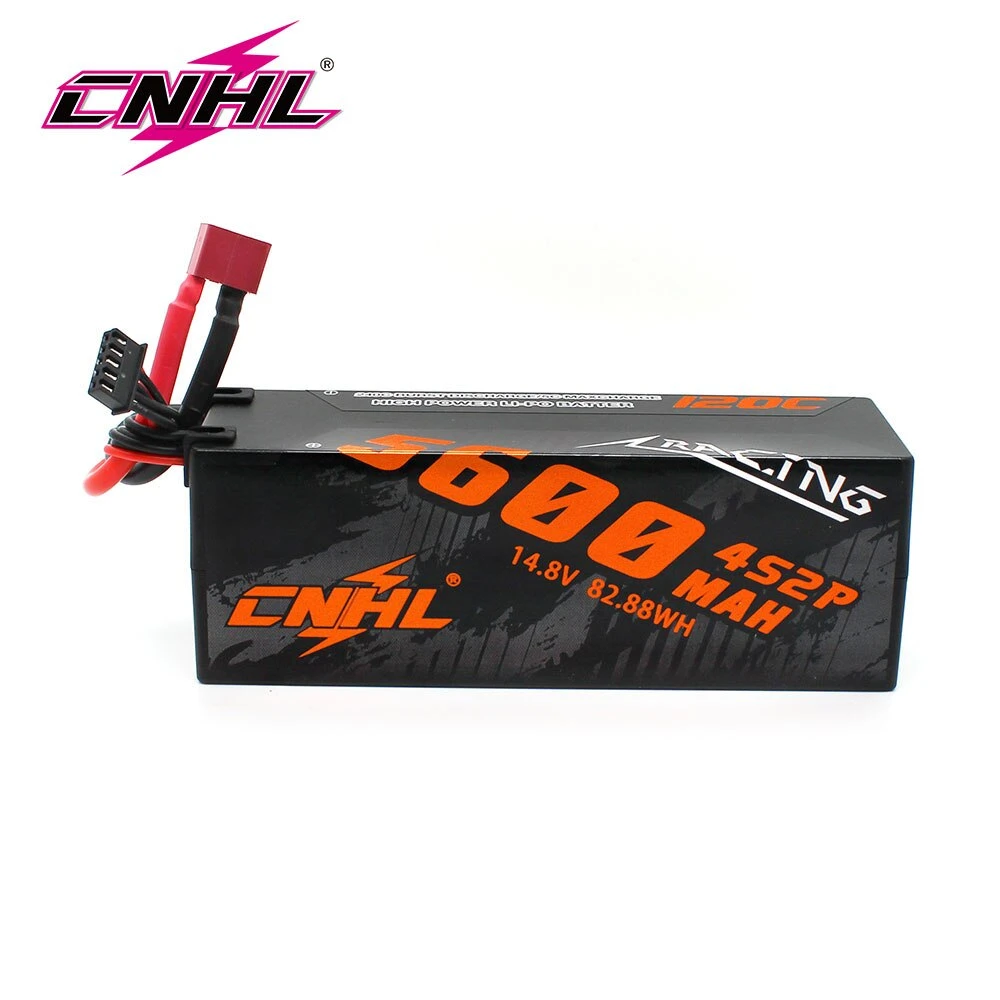 CNHL 4S 14.8V Lipo Battery 5600mAh 120C Racing Series Hard Case With Deans EC5 Plug For RC Car Rally Truck Buggy Off-Road Boat 1 CNHL 4S 14.8V Lipo Battery 5600mAh 120C Racing Series Hard Case With Deans EC5 Plug For RC Car Rally Truck Buggy Off-Road Boat
