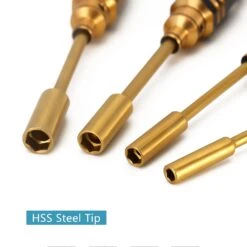 INJORA 4PCS HSS 4.0 5.5 7.0 8.0Box Hexagon Socket Nut Driver Wrench Tool For RC Model Car Boat Helicopter -Remote Control Car Shop S485e1e7981d5441da331a866501de6d9g