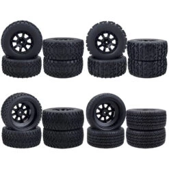 ZD Racing 110mm RC Wheels And Tires 12mm Hex For 1/10 RC Car Short-course Truck Desert Truck Redcat HSP Traxxas Slash HPI -Remote Control Car Shop S49104f05e0f74456b2ce811626aecf9bn