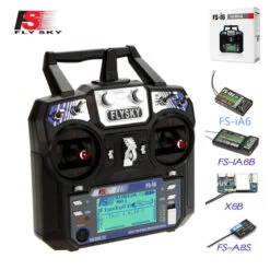 FLYSKY FS-i6 I6 2.4G 6CH AFHDS 2A Rdio Transmitter IA6B X6B A8S Receiver -Remote Control Car Shop S4b7ebf987912466f80ca40161bdffb5bj