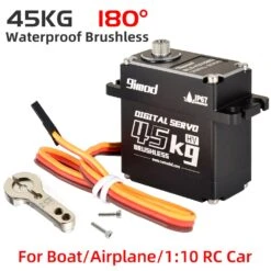 9imod Waterproof Brushless Servo 51KG 50KG 45KG 35KG 25KG 180 Degree Aluminium Digital Servo Metal Gear For Traxxas Scx10 RC Car Robot -Remote Control Car Shop S4e355001434b4f44ac1bdf8e160169772