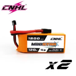 2PCS CNHL 4S 14.8V Lipo Battery 1300mAh 1500mAh 1800mAh 120C Ministar Series With XT60 Plug For RC FPV Drone Quadcopter Airplane -Remote Control Car Shop S5276147440bd4528b3155f29dbbd9ea91
