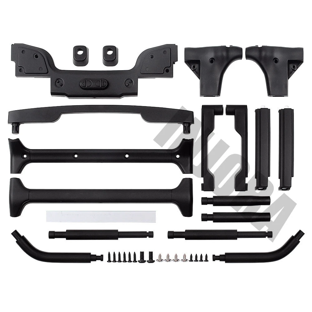 INJORA 313mm Wheelbase Open Car Conversion Parts For 1/10 RC Crawler Axial SCX10 90046 Jeep Wrangler Body Shell 6 INJORA 313mm Wheelbase Open Car Conversion Parts For 1/10 RC Crawler Axial SCX10 90046 Jeep Wrangler Body Shell - Image 6