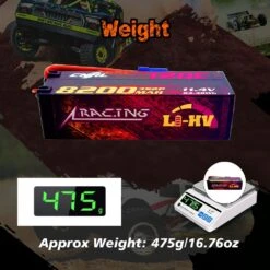 CNHL Lipo 3S 11.4V Battery 8200mAh 120C HV Hard Case With EC5 Plug For RC Car Boat Airplane Truck Tank Vehicle Truggy Buggy 9 CNHL Lipo 3S 11.4V Battery 8200mAh 120C HV Hard Case With EC5 Plug For RC Car Boat Airplane Truck Tank Vehicle Truggy Buggy -Remote Control Car Shop S548036fe04a944c6b826c3edd1786029g