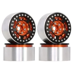 INJORA 1.9 Beadlock Wheel Rim Hub CNC Aluminum 4PCS For 1/10 RC Crawler Car TRX4 Axial SCX10 90046 Redcat Gen8 MST -Remote Control Car Shop S552e3212713542958f3161498e36a651k