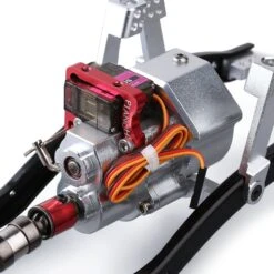 INJORA 313mm 12.3" Wheelbase Metal Chassis Frame With Prefixal Shiftable Gearbox For 1/10 RC Crawler Car Axial SCX10 90046 -Remote Control Car Shop S55d685d9cd8a46e49731048b98c38c30a