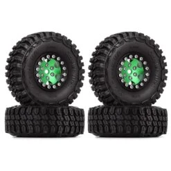 INJORA 1.0 Beadlock Wheels And Tires Micro Crawler Upgrade Part 4PCS For 1/24 RC Crawler Car Axial SCX24 AX24 (W1026-T1002) -Remote Control Car Shop S56b00c87d45344fd828b21bf0d949596k