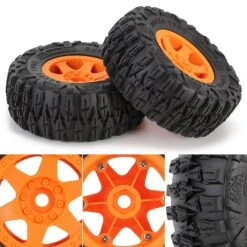 AUSTAR HOBBY 2.2in 1/10 RC Crawler Beadlock Wheels And Tires Rims Set Mud Tire For Axial SCX10 TRX4 TRX-6 Short Course Truck -Remote Control Car Shop S57de3d04461743c49b780182d9737b4ex