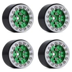 INJORA 4PCS 1.0" CNC Metal Beadlock Wheel Rim For 1/24 RC Crawler Car Axial SCX24 Enduro24 AX24 (W1022) -Remote Control Car Shop S58789e33ef284890b9056d4fa2c8c386X