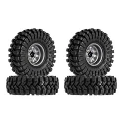 INJORA -3.78mm Offset 1.0 Beadlock Wheel Rims Tires Set For 1/18 1/24 RC Crawler Car Axial SCX24 FMS FCX24 TRX4M (W1004-T1014) -Remote Control Car Shop S5a0ddf2b59dd44748e1cf37f80a1ebd9L