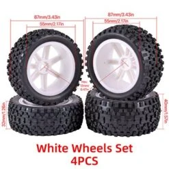 88/75mm Off Road Buggy Tires Wheel 12mm Hex Hubs For Wltoys 144001 1/14 1/16 1/10 Axial Scx10 Traxxas Trx-4 Tamiya RC Racing Car -Remote Control Car Shop S5d2411438d044d9e97215f5f72f1affeW