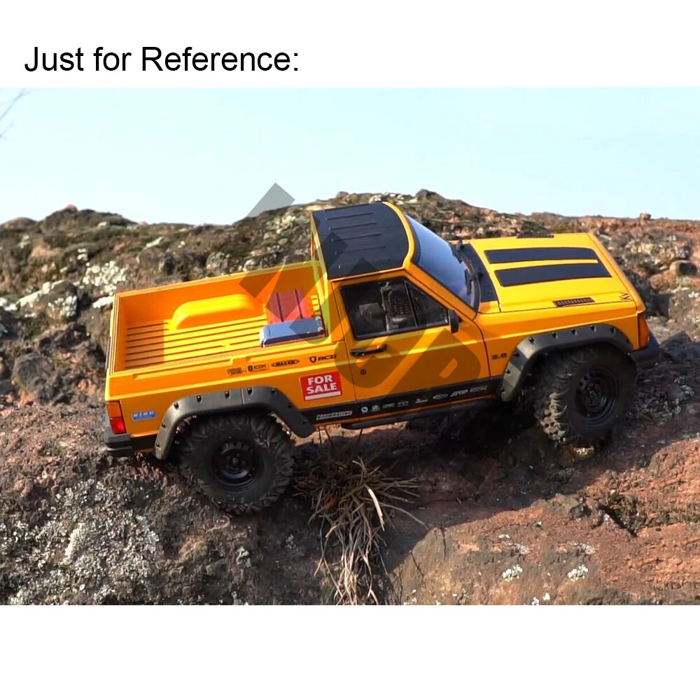 INJORA 313mm Wheelbase Pickup Truck Cherokee Body Shell Kit For 1/10 RC Crawler Car Axial SCX10 & SCX10 II 90046 6 INJORA 313mm Wheelbase Pickup Truck Cherokee Body Shell Kit For 1/10 RC Crawler Car Axial SCX10 & SCX10 II 90046 - Image 6