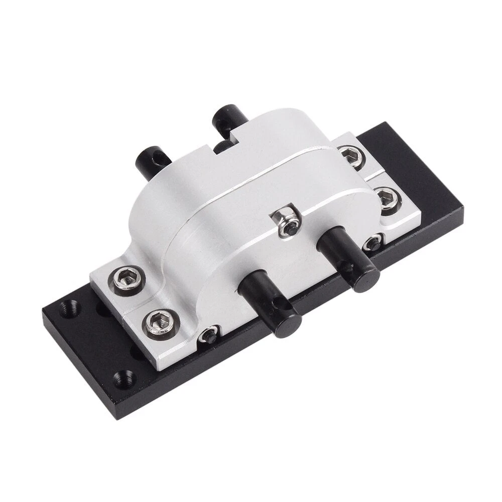 INJORA 1:1 Gear Ratio Metal Gearbox Transfer Case Mount For 1:14 Tamiya Truck & 1:10 RC Crawler Axial SCX10 D90 8 INJORA 1:1 Gear Ratio Metal Gearbox Transfer Case Mount For 1:14 Tamiya Truck & 1:10 RC Crawler Axial SCX10 D90 - Image 8
