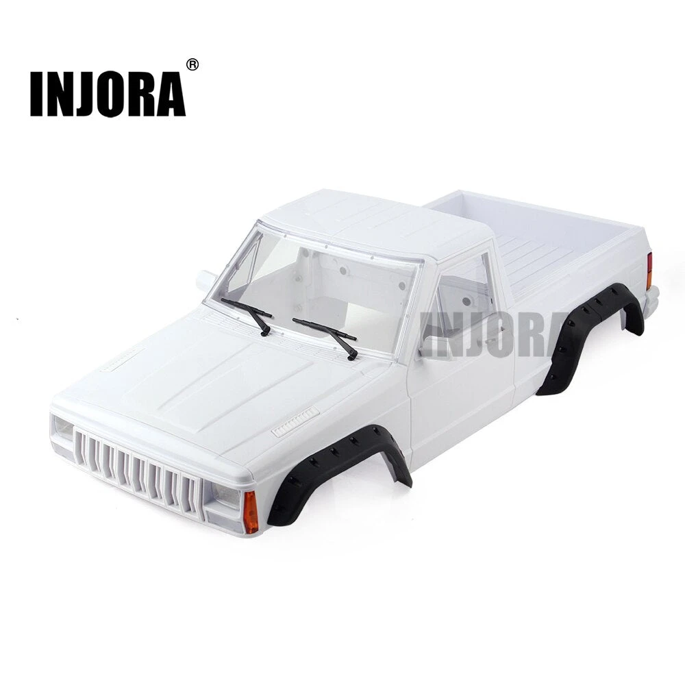 INJORA 313mm Wheelbase Pickup Truck Cherokee Body Shell Kit For 1/10 RC Crawler Car Axial SCX10 & SCX10 II 90046 5 INJORA 313mm Wheelbase Pickup Truck Cherokee Body Shell Kit For 1/10 RC Crawler Car Axial SCX10 & SCX10 II 90046 - Image 5