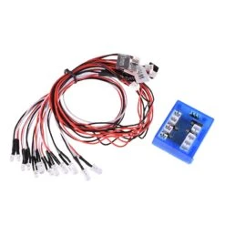 12 LED RC Lighting System Realistic Highlight Explosive Flash Smart Simulation Lights For 1/10 Drift On Road RC Car -Remote Control Car Shop S6d71e174ae884132abe419c46273dfd6B