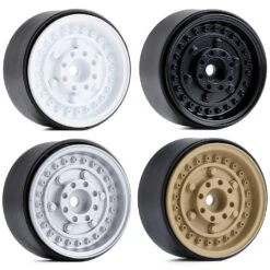 INJORA 116g/pcs 1.9" Beadlock Wheel Rim For 1/10 RC Crawler Car Axial SCX10 90046 RedCat Gen8 TRX-4 -Remote Control Car Shop S6df70084cfe7415082a46c9708bd70a61