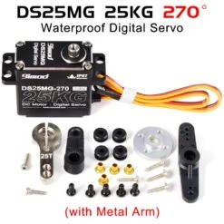 9imod 35kg 25kg 20kg 15kg Waterpoof Arduino Servo Full AL RC Steering Servos Metal Gear Digital Servo RC 1/8 1/ 10 Clawer Truck -Remote Control Car Shop S72db13168e96454bade9d9b6bd269fa69