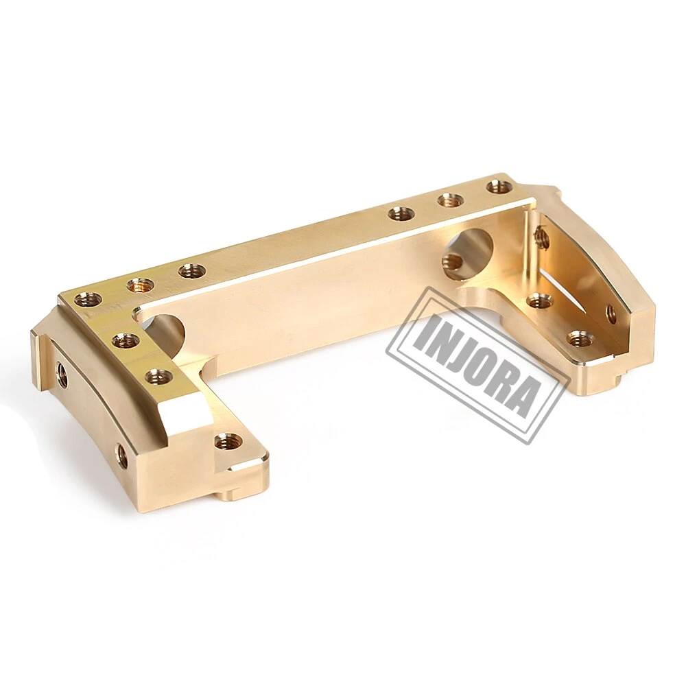 INJORA 1PCS 85g Brass Front Bumper Mount Servo Stand For 1/10 RC Crawler Axial SCX10 II 90046 Upgrade Parts 7 INJORA 1PCS 85g Brass Front Bumper Mount Servo Stand For 1/10 RC Crawler Axial SCX10 II 90046 Upgrade Parts - Image 7