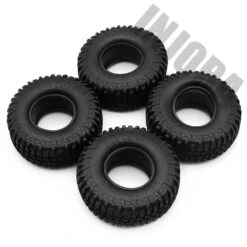 4PCS 100MM 1.9" Rubber Tyre / Wheel Tires For 1:10 RC Rock Crawler Axial SCX10 90046 90047 AXI03007 Tamiya CC01 D90 D110 TF2 -Remote Control Car Shop S7449affc509e43a8b0d3fe89bb6978791