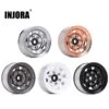 INJORA 4PCS Metal 1.55" Beadlock Wheel Rim For 1/10 RC Crawler Car Axial 90069 D90 TF2 Tamiya CC01 LC70 MST JIMNY