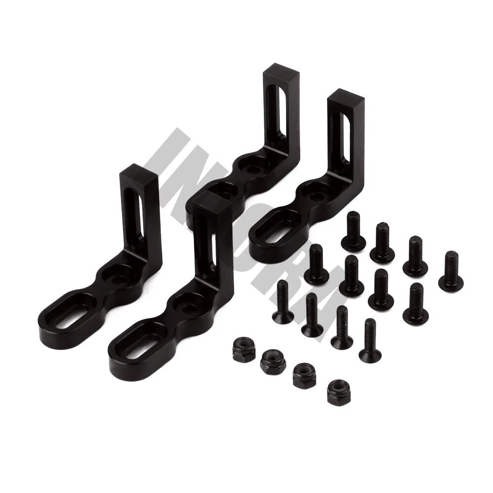 INJORA 2PCS Metal Pedal Rock Sliders Board For 1/10 RC Crawler TRX4 TRX-4 Upgrade Parts 5 INJORA 2PCS Metal Pedal Rock Sliders Board For 1/10 RC Crawler TRX4 TRX-4 Upgrade Parts - Image 5