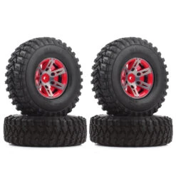 INJORA 1.9 Beadlock Wheel Rim Rubber Tire 4PCS Set For 1/10 RC Crawler TRX-4 Axial SCX10 90046 D90 -Remote Control Car Shop S8abf57e8d1a449b69c96a7f0c5cc8dc1O