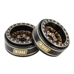INJORA 1.0 Plus Brass Beadlock Wheel Rims For 1/24 1/18 RC Crawler SCX24 TRX4M FCX24 (W1101 W1103) -Remote Control Car Shop S8f91c0521be84f06baf40000cc258577s