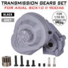 Complete Gearbox Transmission Gears Set For 1/10 RC Crawler Car Axial SCX10 SCX10 II 90046 Upgrades Part 3.17mm Motor Shaft