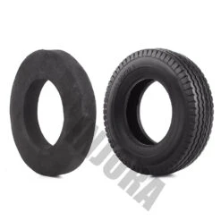 INJORA 4Pcs Rubber Tyres Wheel Tires With Sponge For 1:14 Tamiya Tractor RC Car Truck -Remote Control Car Shop S93663fb6b3e84b5e8dba4ddb180cc5954