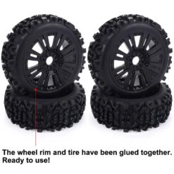 ZD Racing 1/8 Scale RC Buggy Vehicle Wheels And Tires Sets 17mm Hex For Redcat Team Losi VRX HPI Kyosho HSP Carson Parts 120mm -Remote Control Car Shop S9788c99f66424d3988a67c3af3d98ebcb